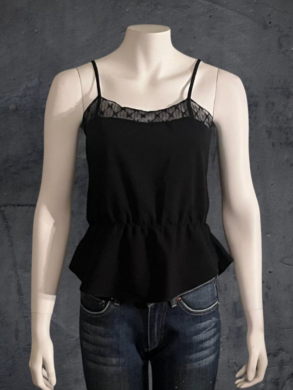 Strappy Old Navy Peplum Top